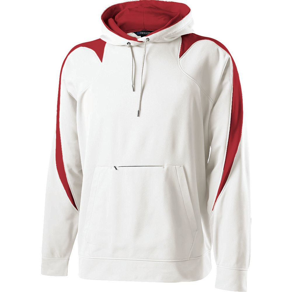 White/ Scarlet