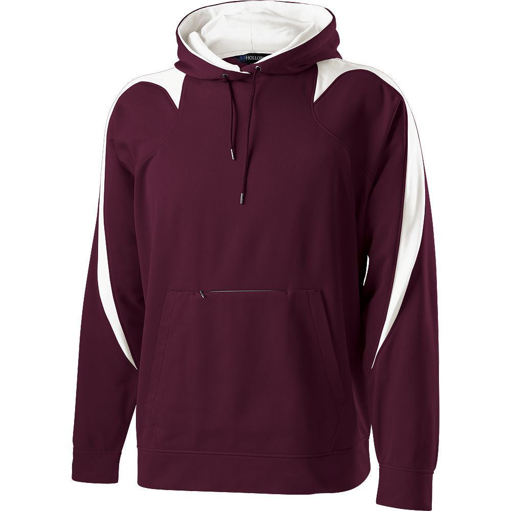 Maroon/ White
