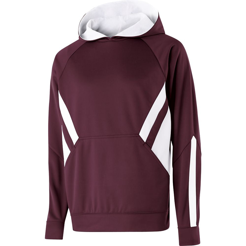 Maroon/ White